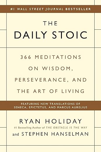 Cover of The Daily Stoic by Ryan Holiday